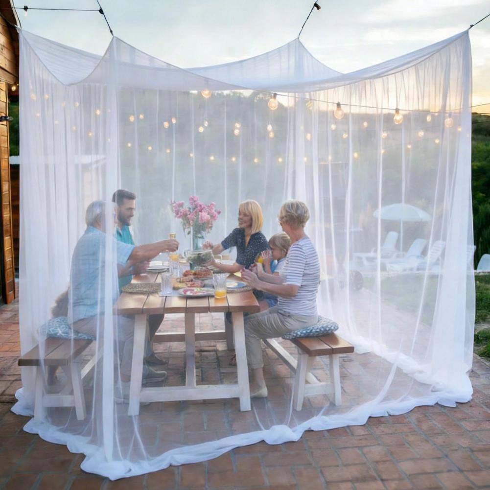 Outdoor Camping Bug Zapper - Большая уличная москитная сетка с дышащей