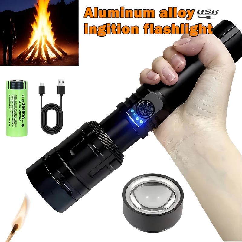 Outdoor Camping Lamp - Ультра мощный фонарик, концентрирующий фонарик с