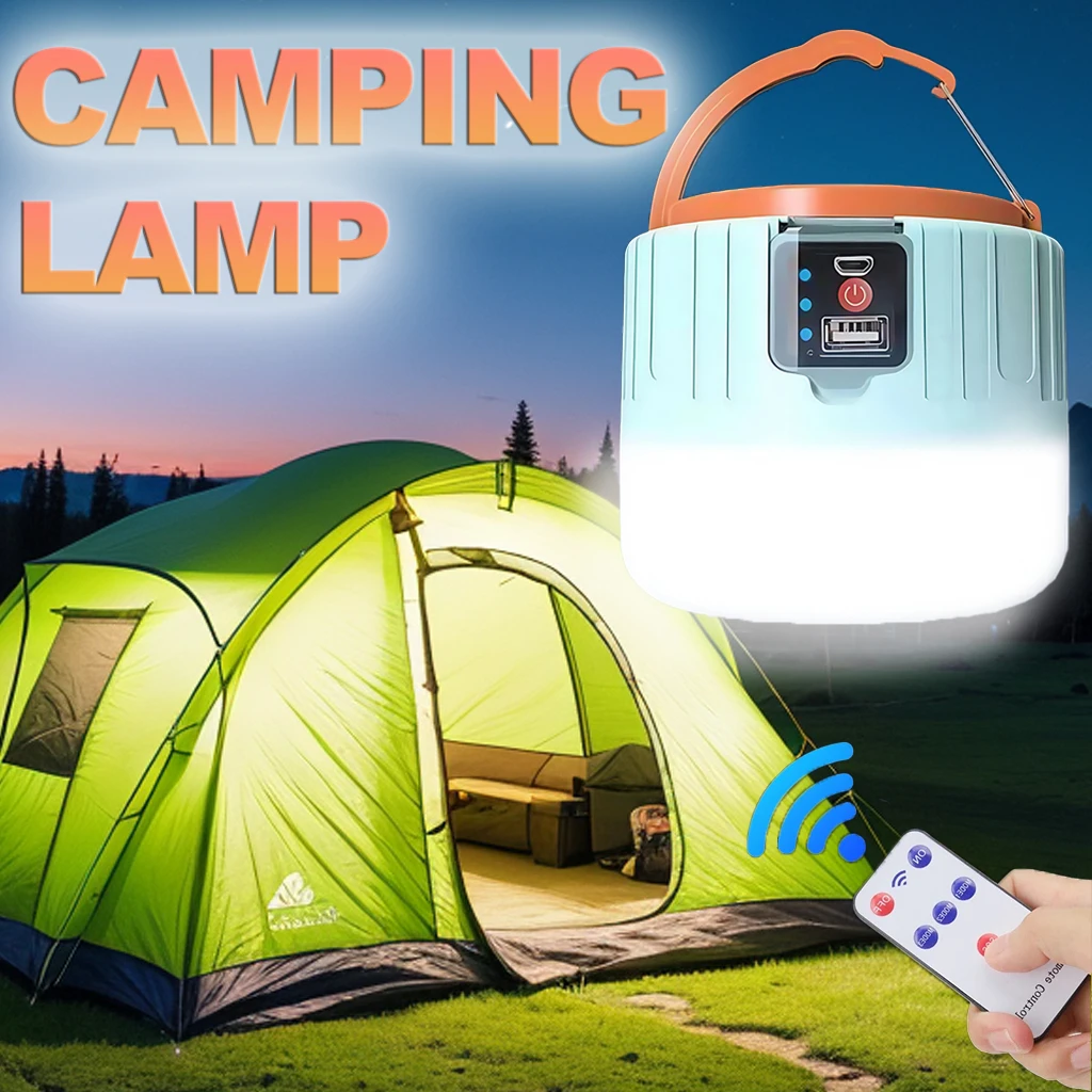 Outdoor Camping Lamp - Солнечный фонарь для кемпинга, перезаряжаемый светодиодный