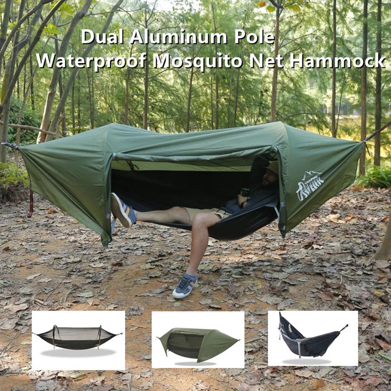 Outdoor Camping Bug Zapper - Гамак-тент 3-в-1 с москитной сеткой и