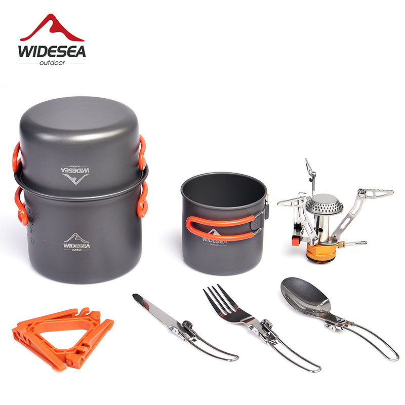 Outdoor Camping Uk - Набор посуды Widesea для кемпинга, посуда