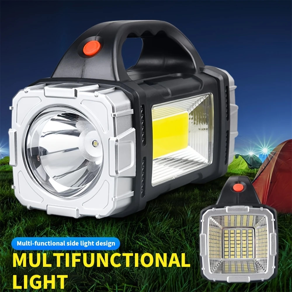 Outdoor Camping Lamp - Портативный мощный USB перезаряжаемый фонарик, солнечный
