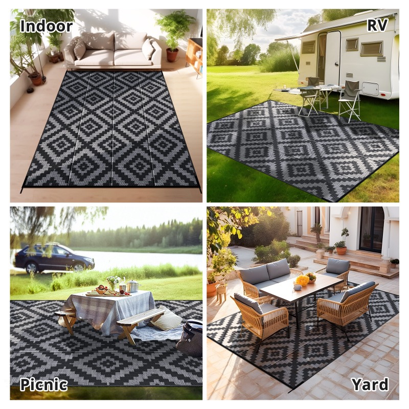 Outdoor Camping Rugs 9X18 - Уличные коврики (5x8, 6x9, 9x12, 9x18)