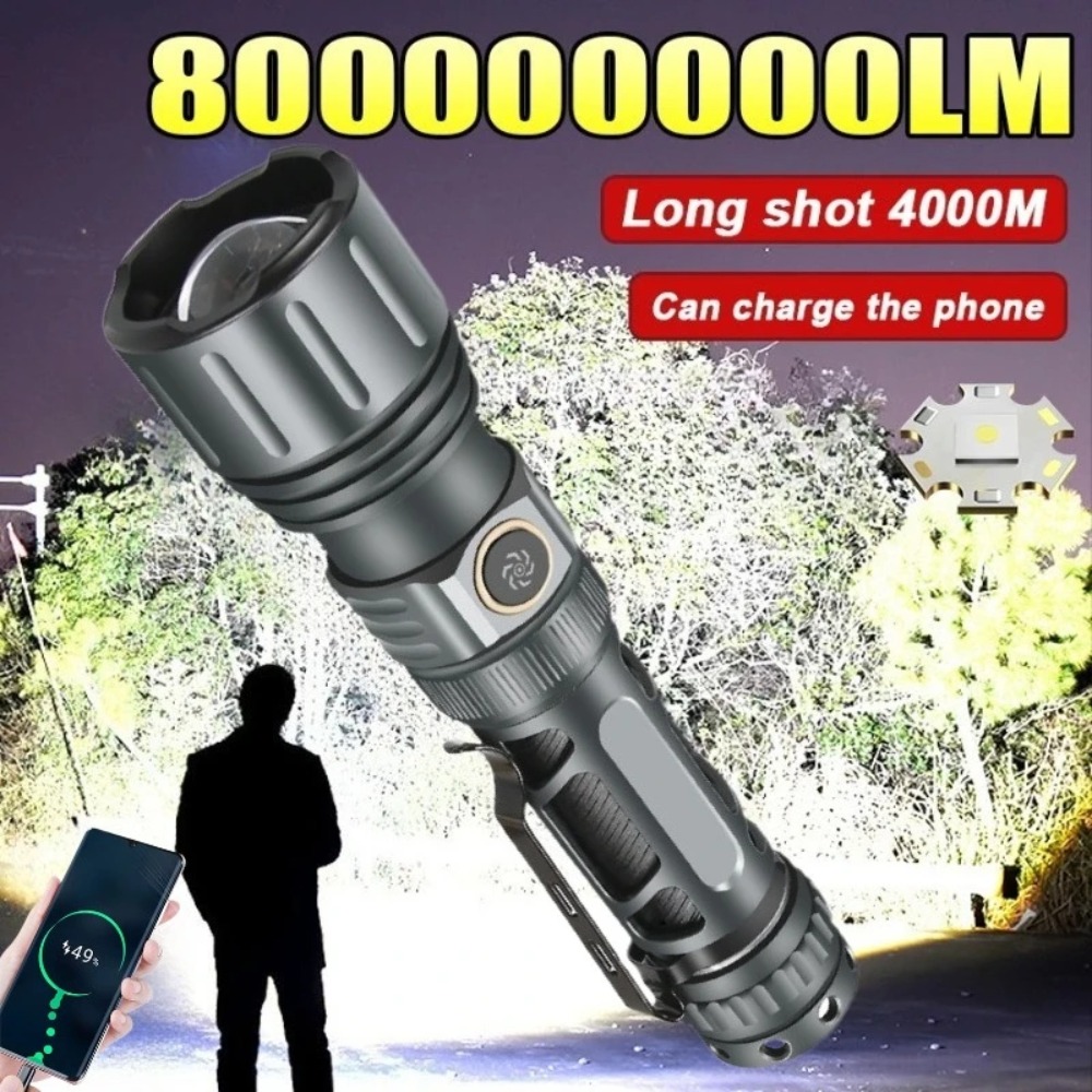 Outdoor Camping Lamp - Суперяркий портативный перезаряжаемый светодиодный фонарь, тактический