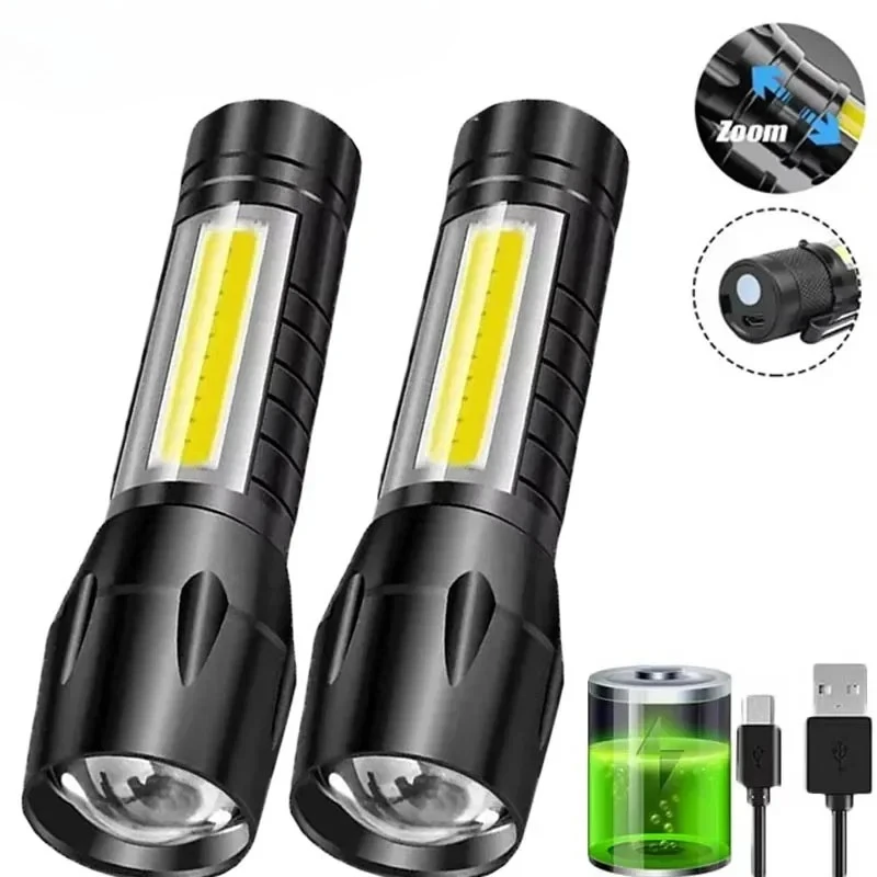 Outdoor Camping Lamp - Портативный COB + светодиодный фонарик для
