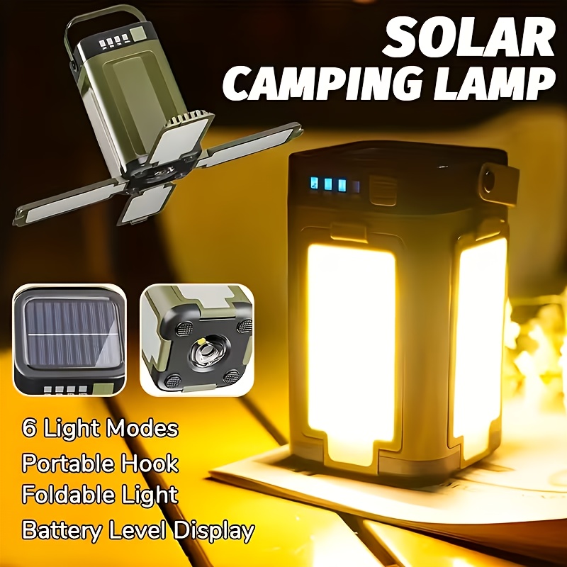 Солнечный портативный кемпинго – обзор и цена Outdoor Camping Lamp