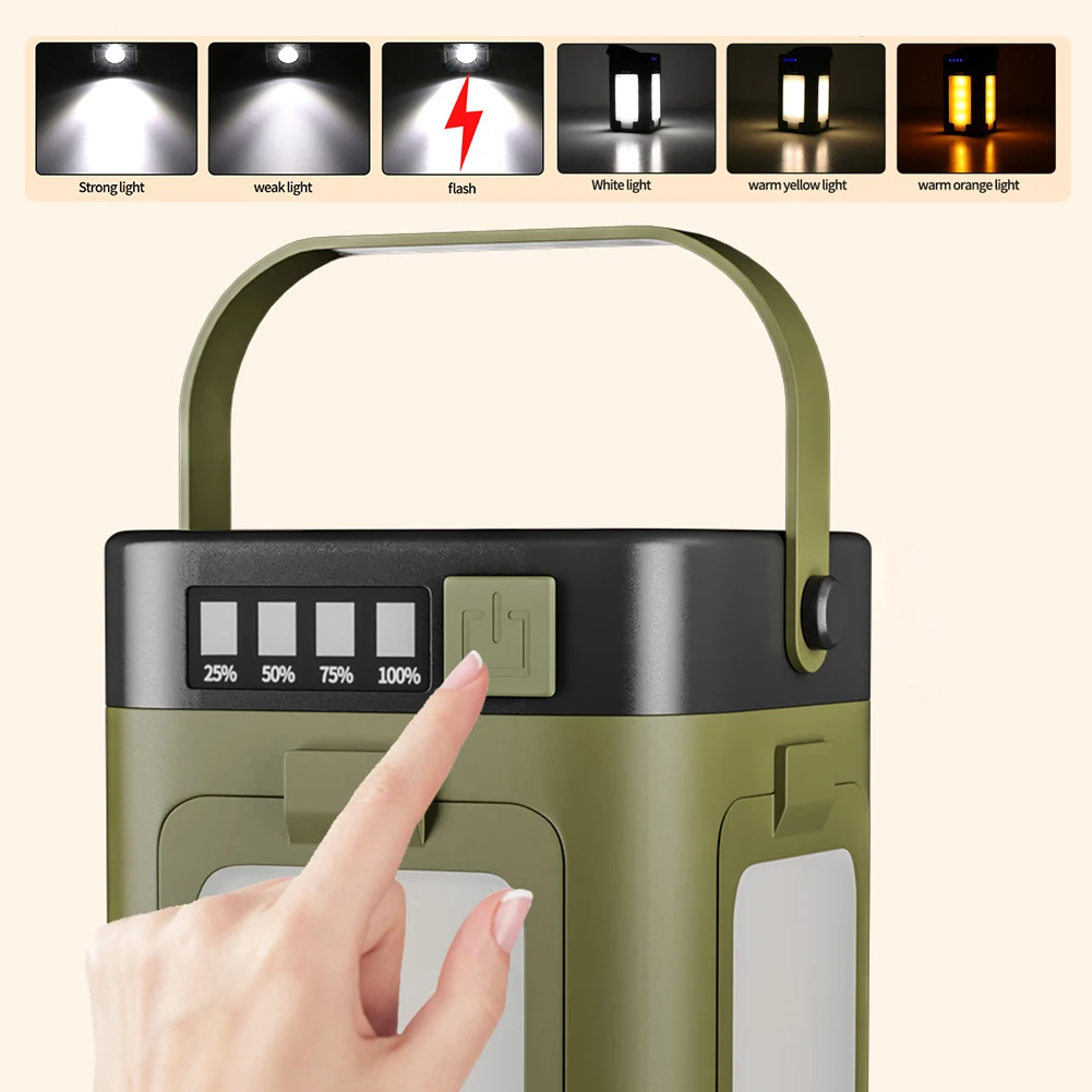 Солнечный портативный кемпинго – обзор и цена Outdoor Camping Lamp