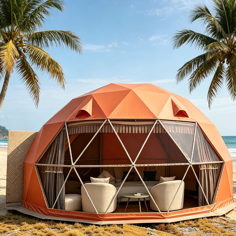 Роскошный геодезический куполь – обзор и цена Outdoor Camping And Glamping