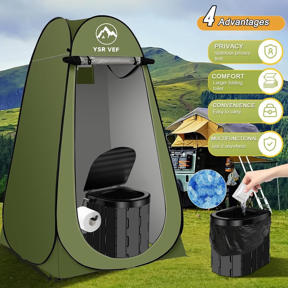 Портативный туалетный набор, п – обзор и цена Outdoor Camp