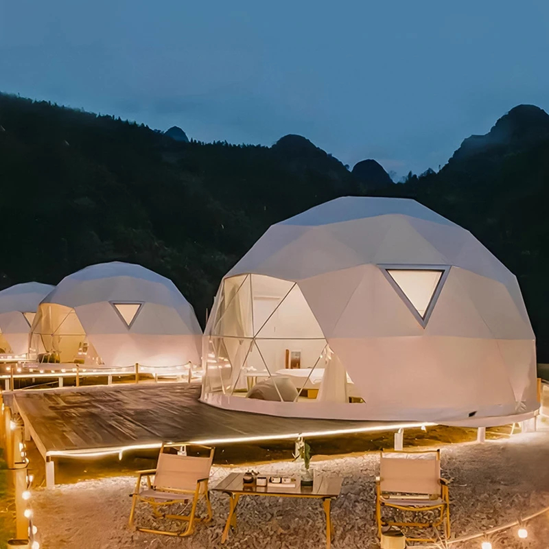 Премиальная геодезическая купо – обзор и цена Outdoor Camping And Glamping