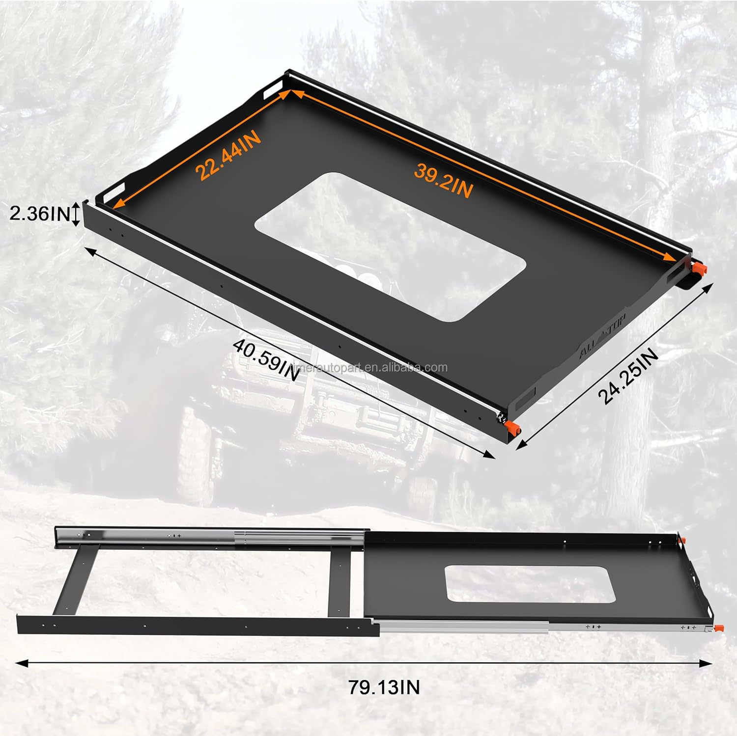 Выдвижная металлическая платфо – обзор и цена Outdoor Camping Ute