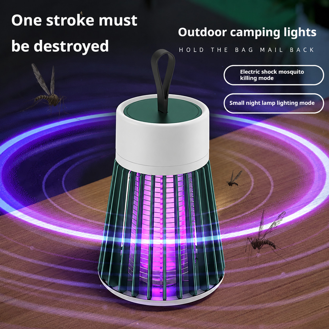 Электрическая лампа-ловушка дл – обзор и цена Outdoor Camping Bug Zapper