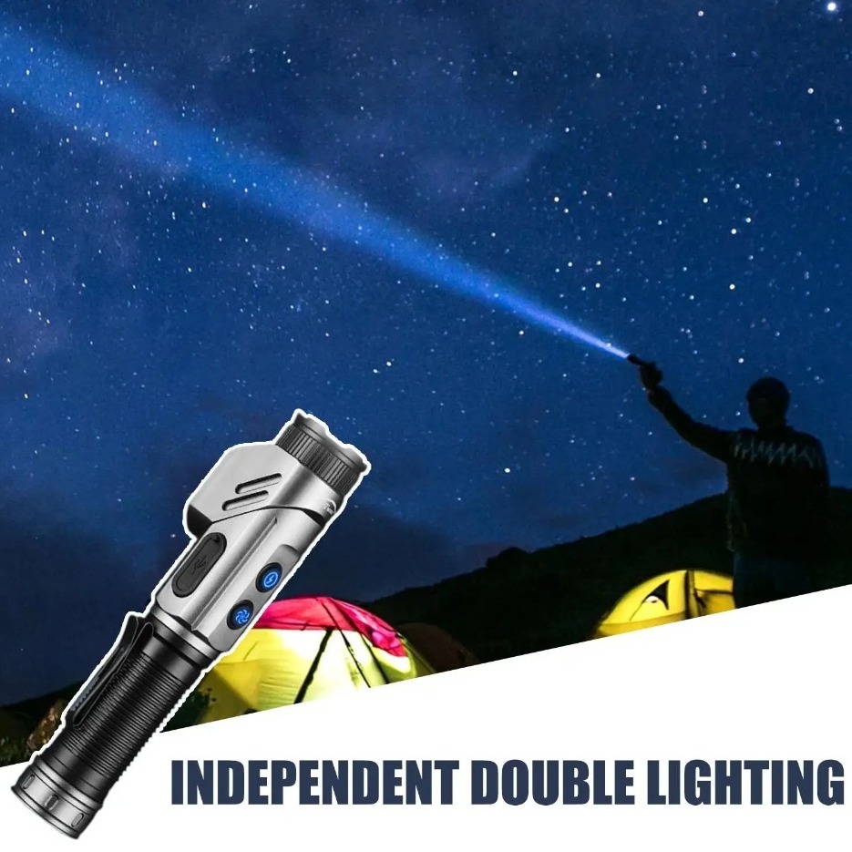 Мощный мини-фонарик LED 90 ° П – обзор и цена Outdoor Camping Lamp