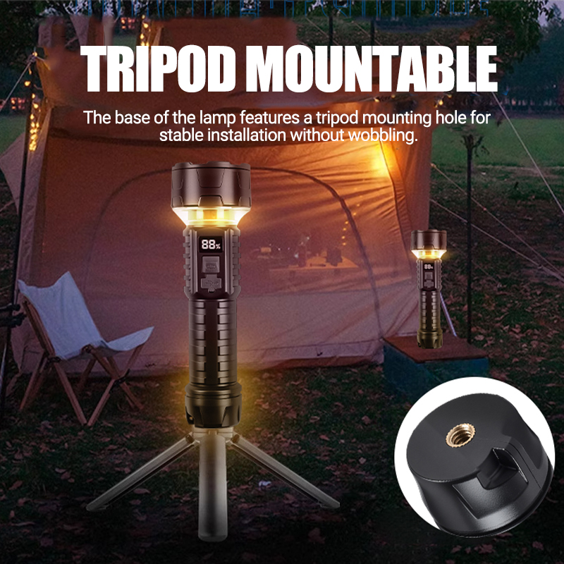 Светодиодный фонарик COB, пере – обзор и цена Outdoor Camping Lamp