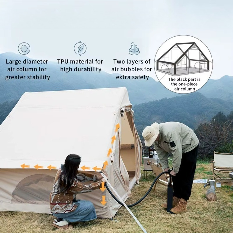 Надувная палатка Tomount для г – обзор и цена Outdoor Camping And Glamping