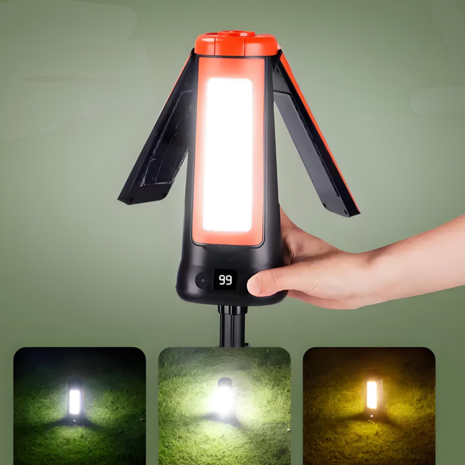 Телескопическая лампа для пала – обзор и цена Outdoor Camping Lamp