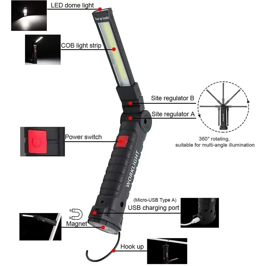 Новый портативный светодиодный – обзор и цена Outdoor Camping Lamp