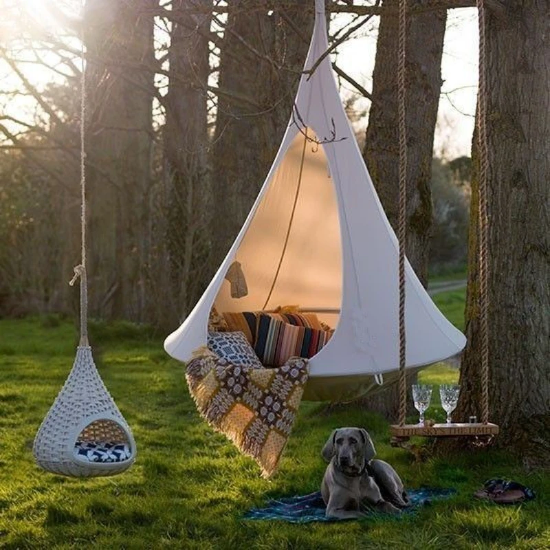 Детские качели, открытый сад,  – обзор и цена Outdoor Camping Hammock Chair